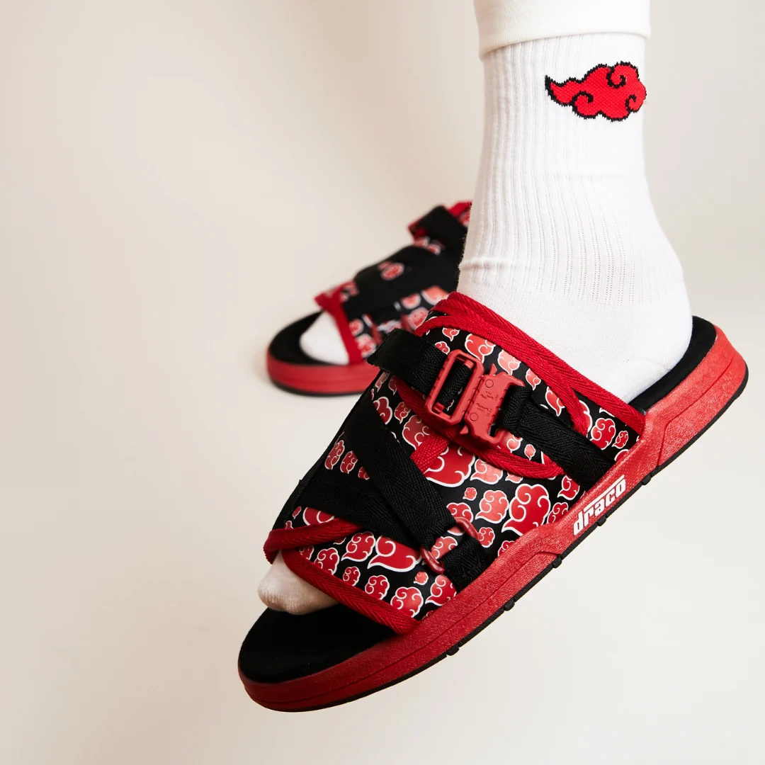 Akatsuki Socks - White - Image 2