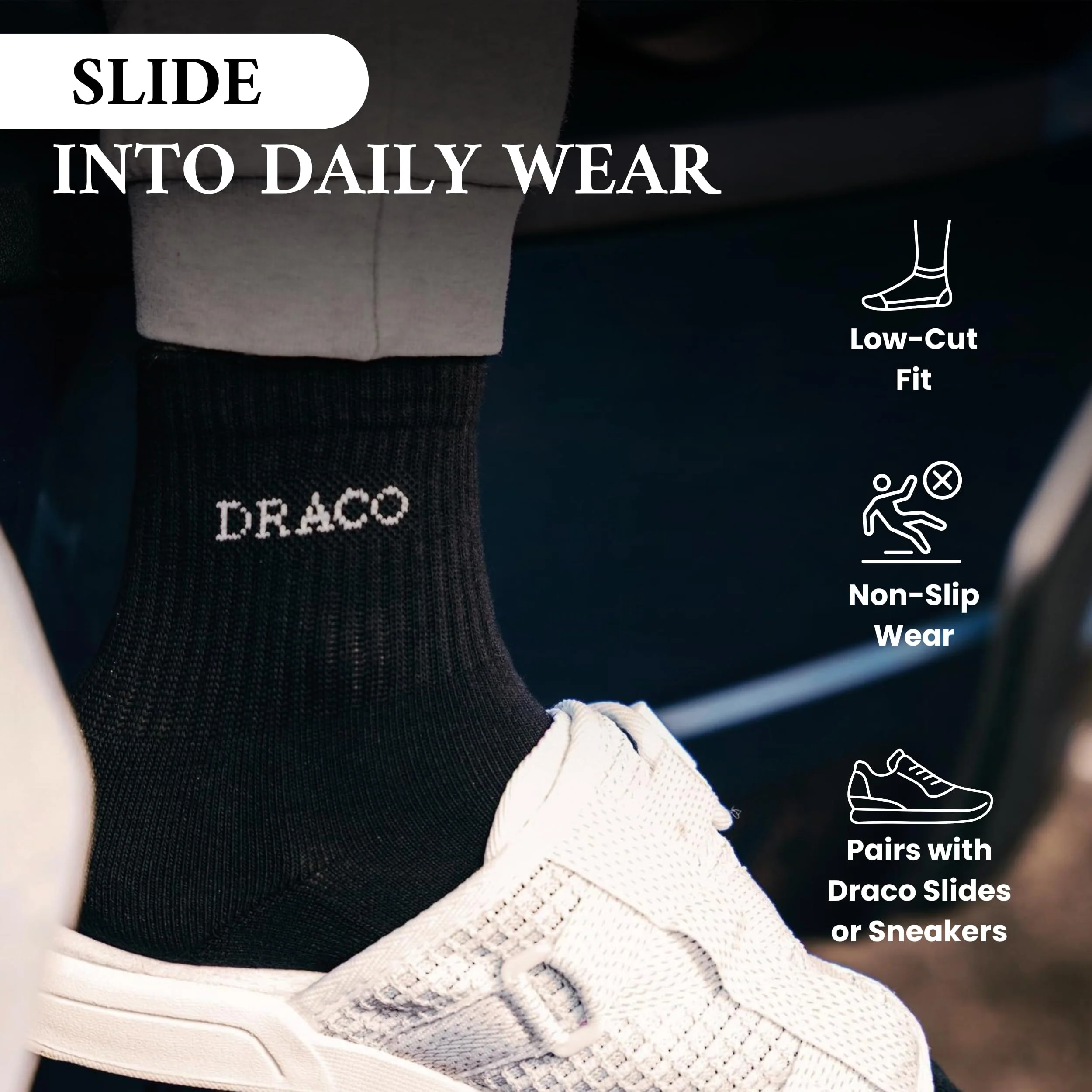 Ankle Socks - black - Image 4