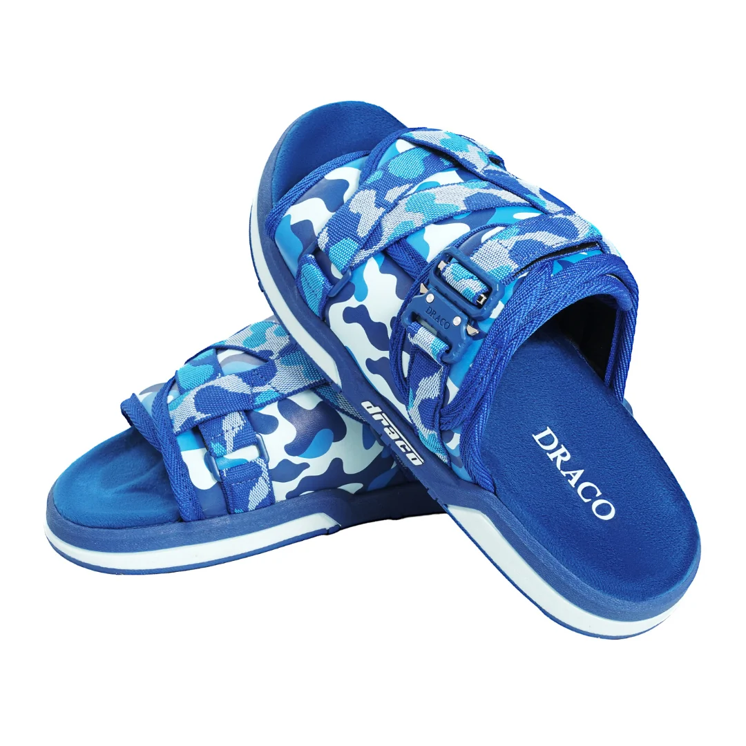 Blue Camo DracoSlides - Image 3