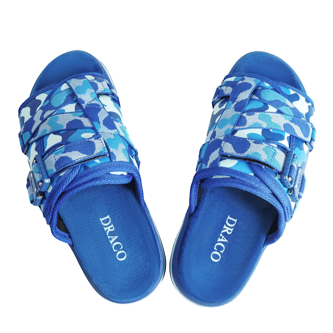 Blue Camo DracoSlides - Image 4
