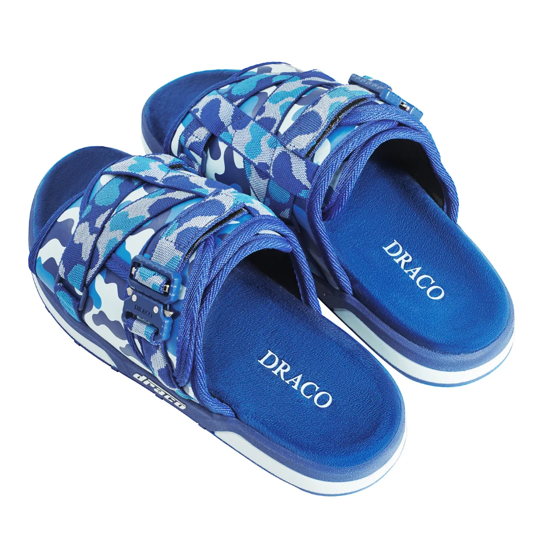 Blue Camo DracoSlides - Image 5