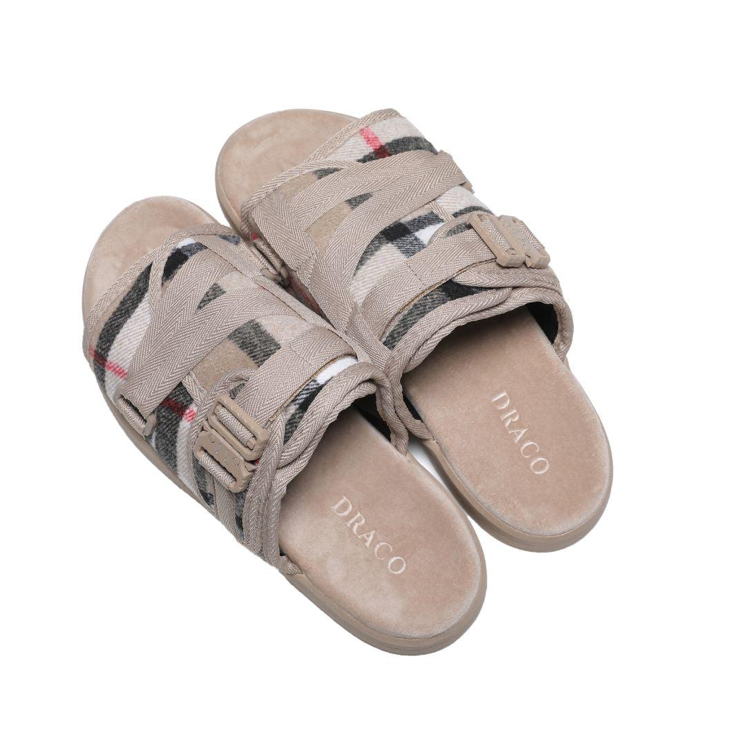 Plaid Beige Dracos V2 - Image 2