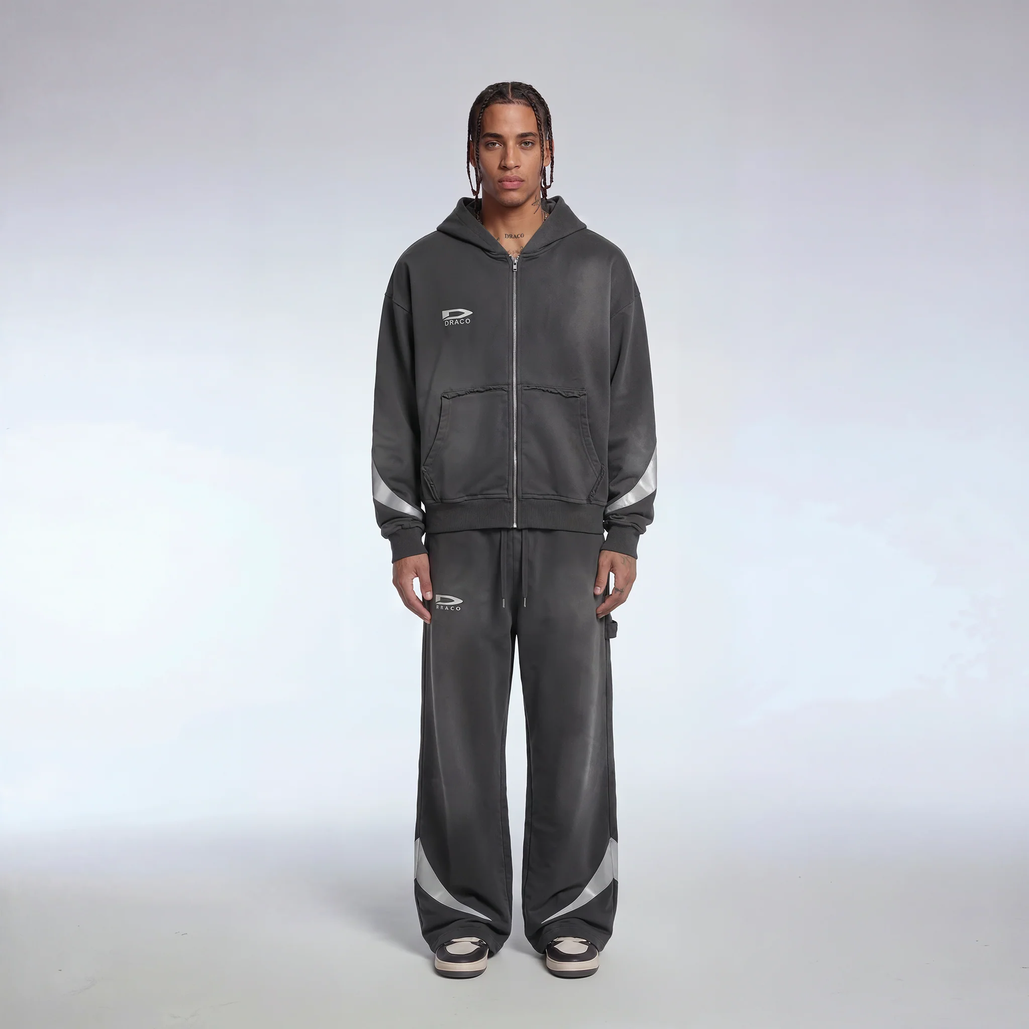 Draco Baggy Pants - Black - Image 4