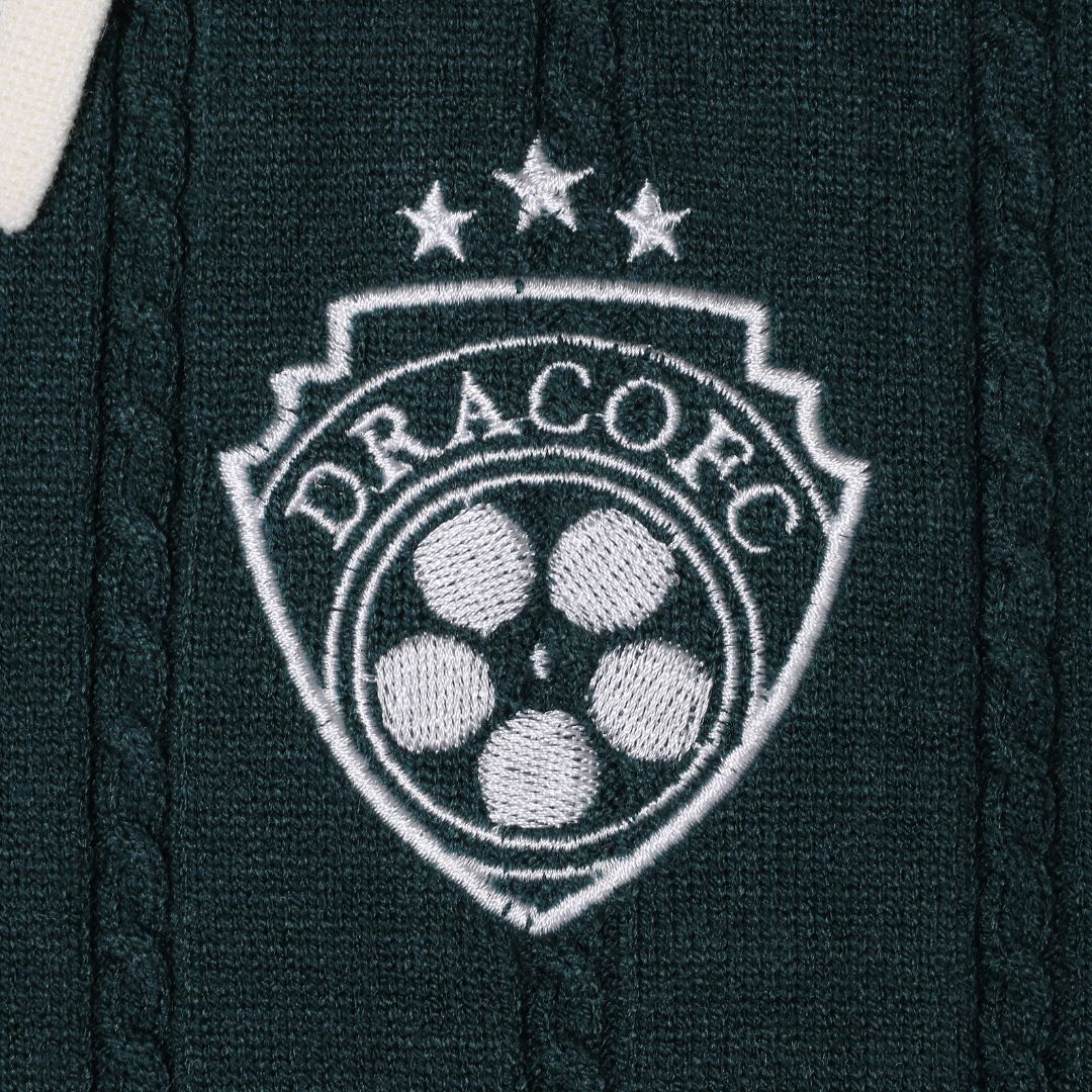 Draco Don't Miss Knitted Sweater - Green - Image 10