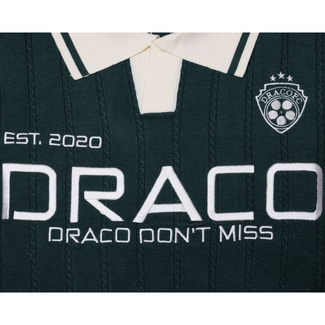 Draco Don't Miss Knitted Sweater - Green - Image 11