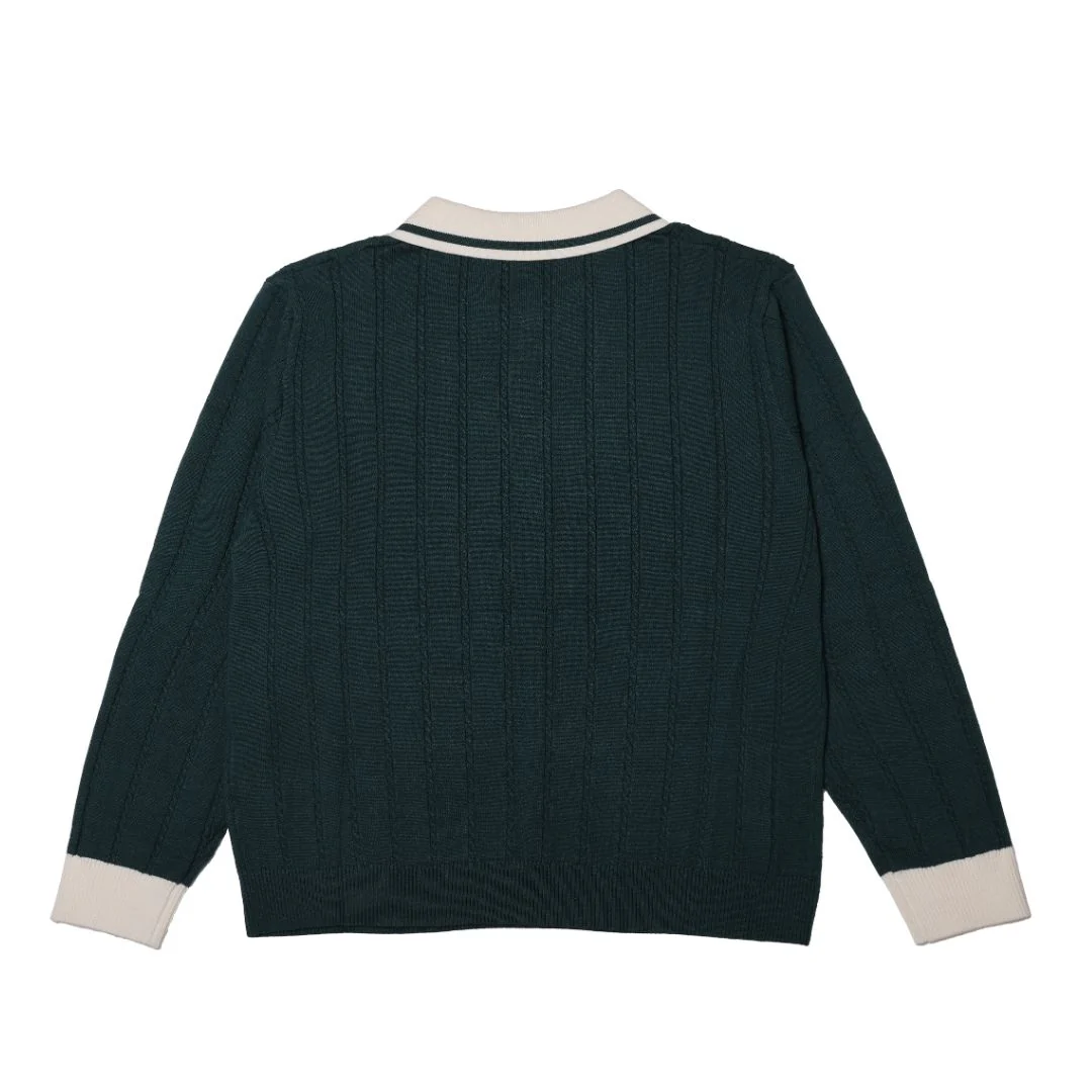 Draco Don't Miss Knitted Sweater - Green - Image 9