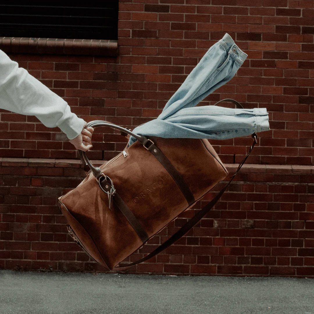Draco Duffle Bag - Brown - Image 4