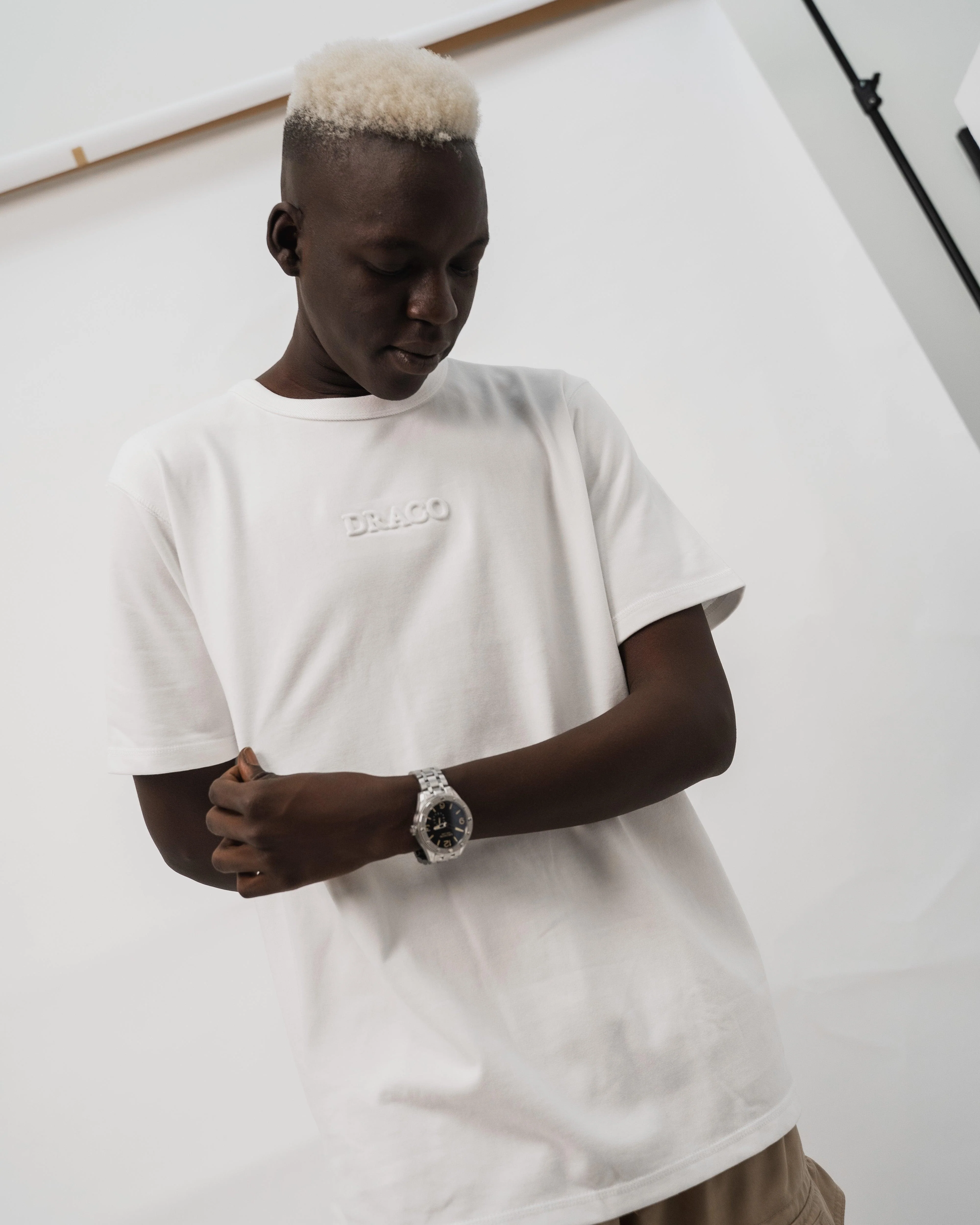 Draco Essential White T-Shirt - Image 3