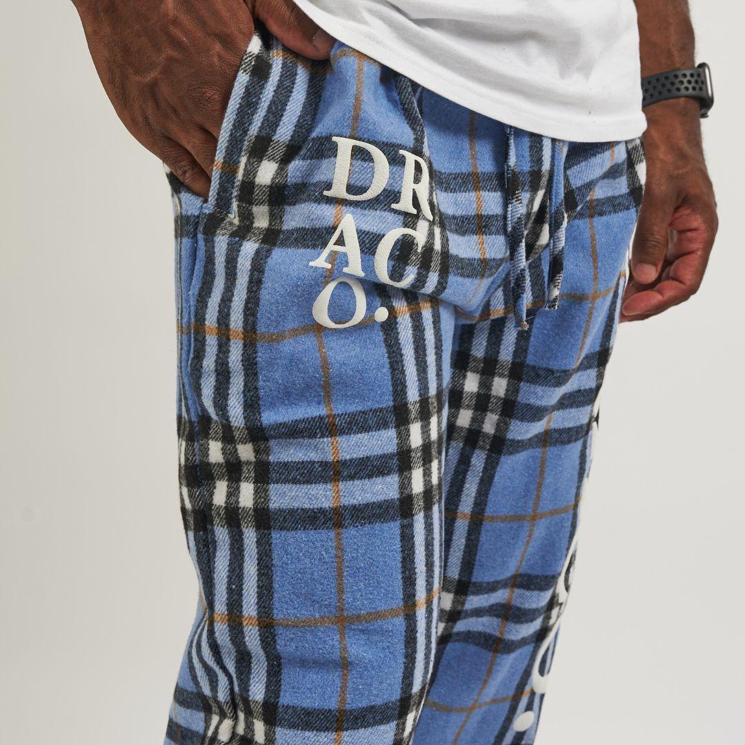 Draco Pajamas - Blue Plaid - Image 6
