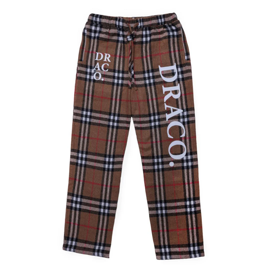 Draco Pajamas - Burnt Plaid