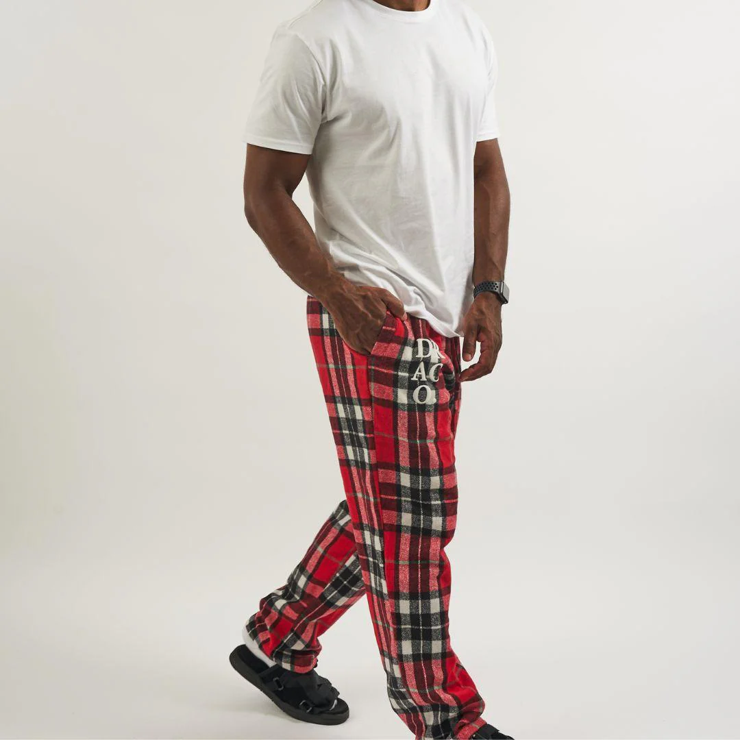 Draco Pajamas - Red Plaid - Image 5