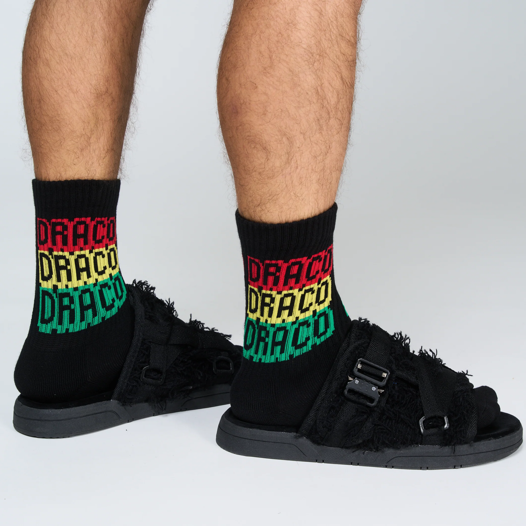 Draco Rasta Socks - Black - Image 2