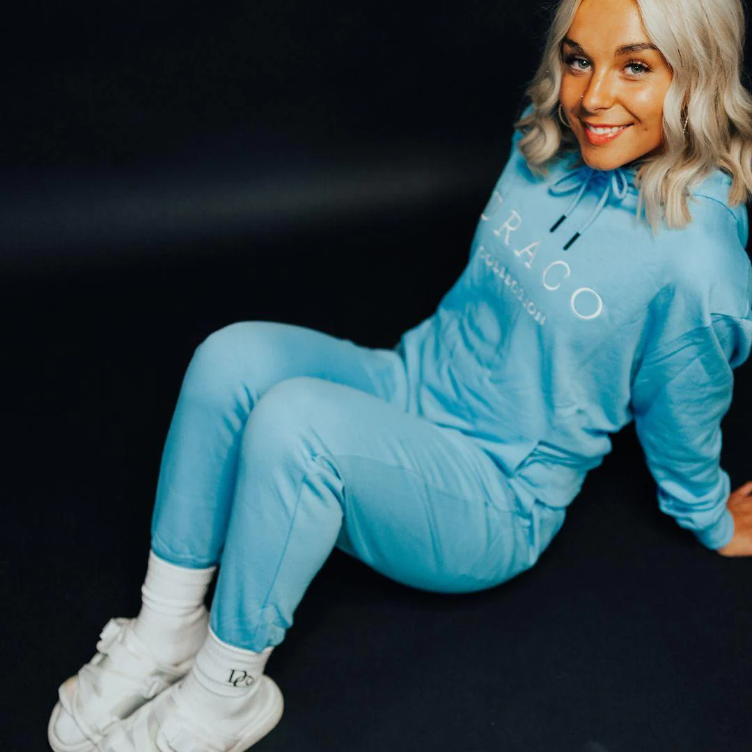 Draco Sweatsuit - Sky Blue - Image 12