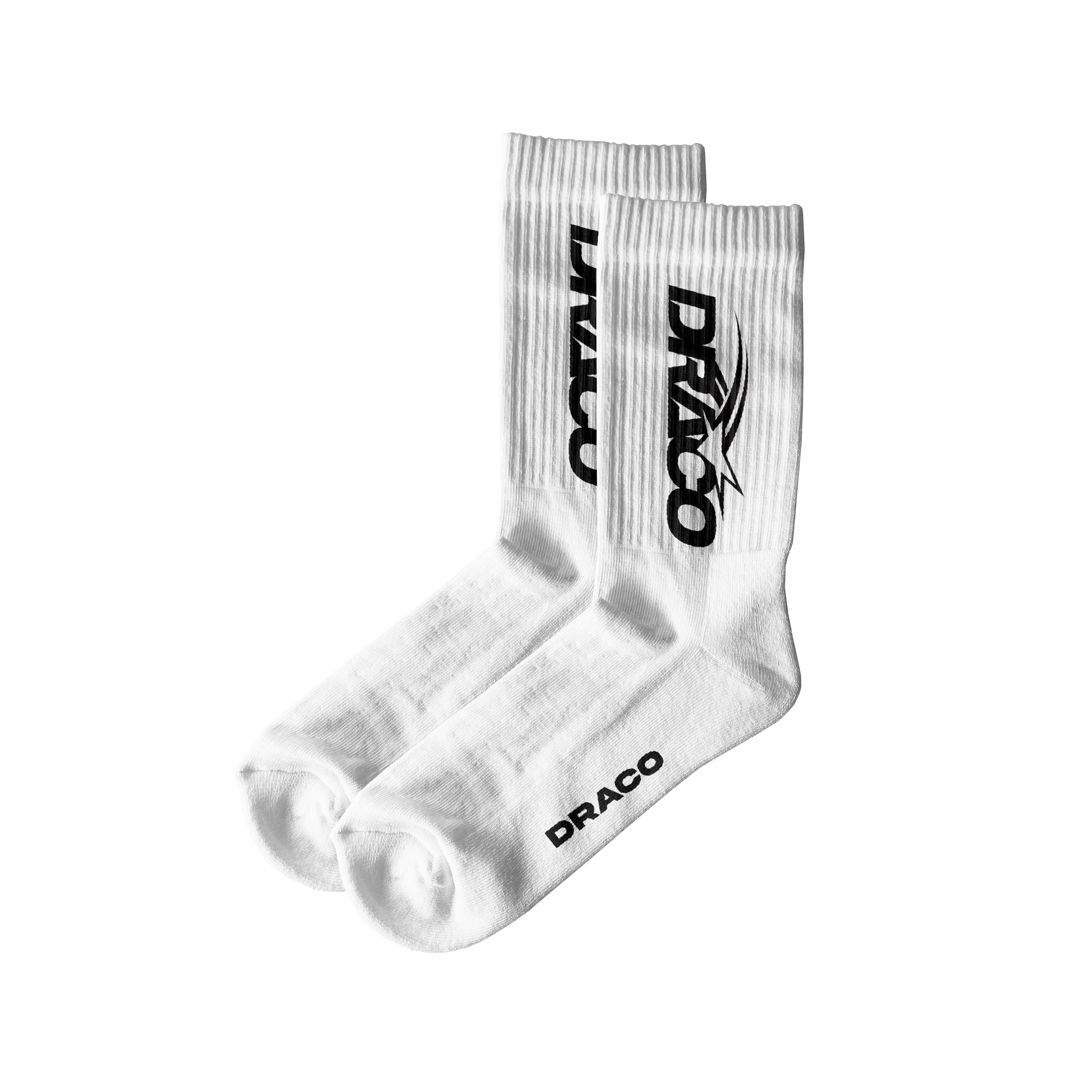 Draco Worldwide Socks - White