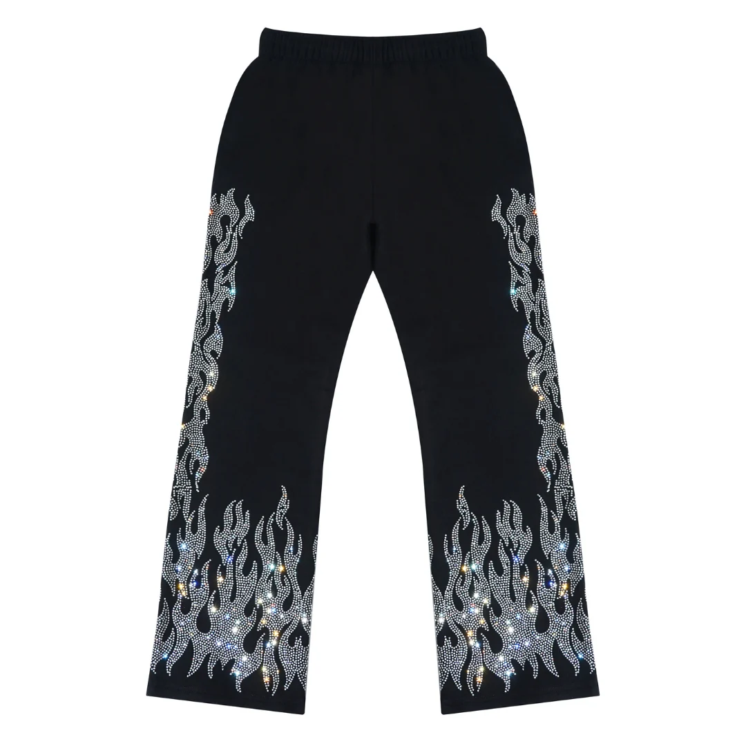 Flame Rhinestone Sweatsuit - Image 6